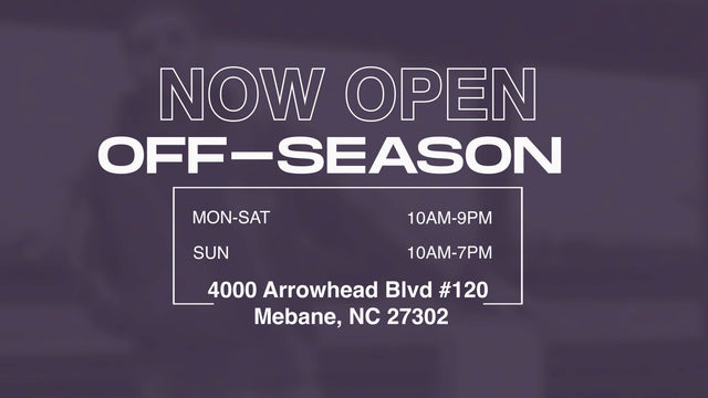Off-Season Is Now Open: Mebane, NC