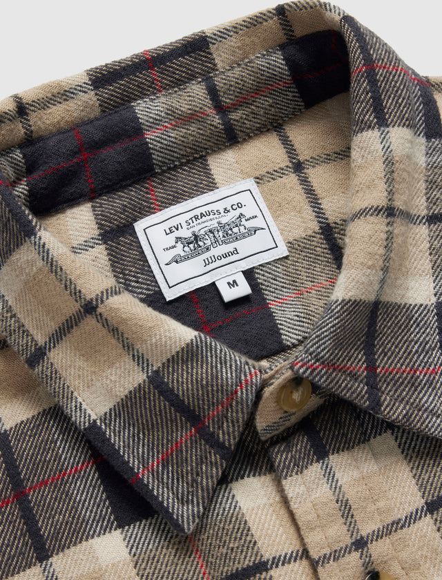 JJJJOUND PLAID SHIRT
