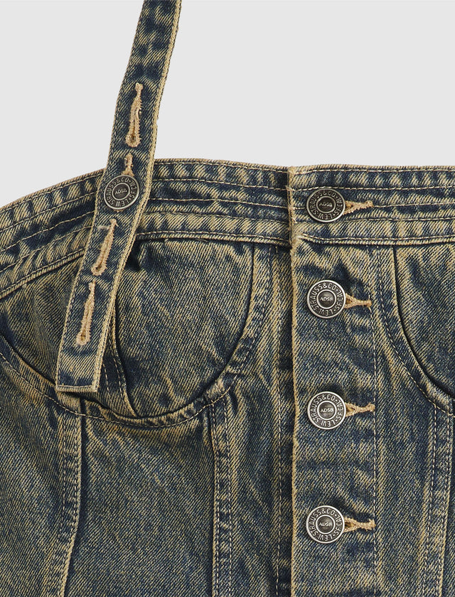 ANDERSSON BELL WOMEN'S DENIM CORSET