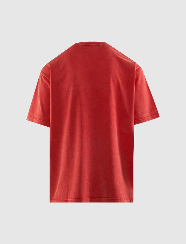 GARMENT DYED LOGO TEE
