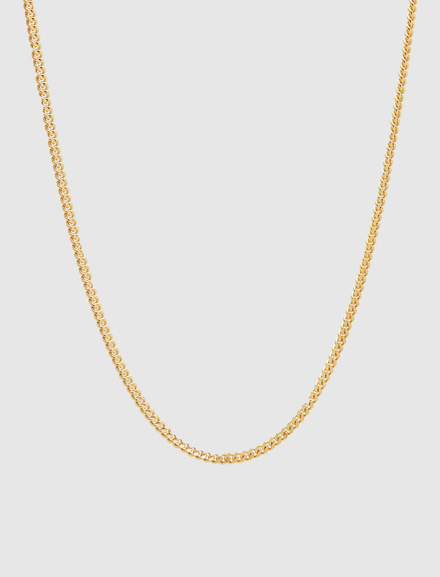 CURB CHAIN M GOLD