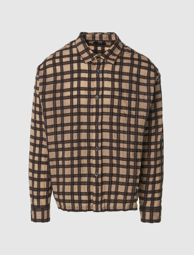 SONOMA PLAID LONG SLEEVE SHIRT
