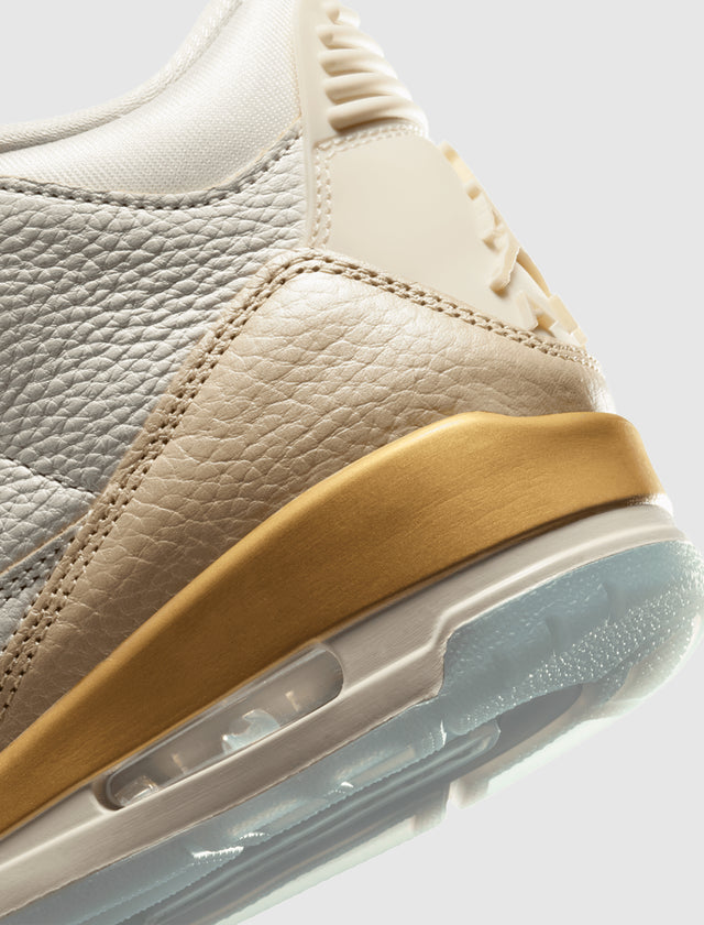 AIR JORDAN 3 "SAIL AND PALE IVORY