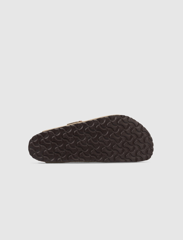 BOSTON SUEDE LEATHER "TAUPE"