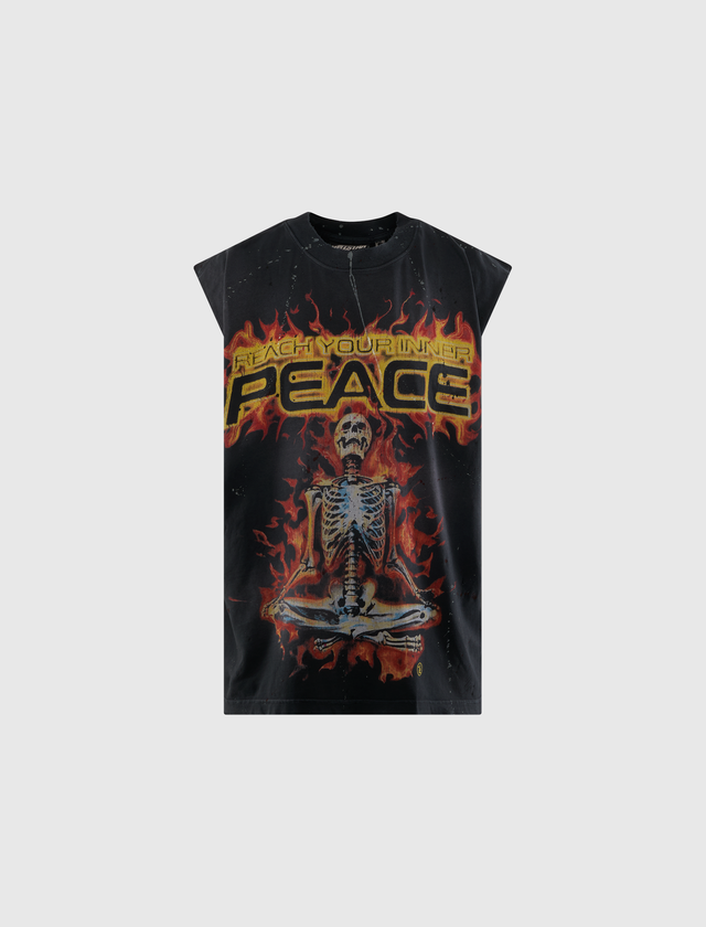 INNER PEACE SKELETON T-SHIRT
