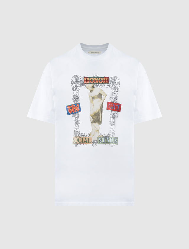 SOCIAL STATUS STATUE T-SHIRT
