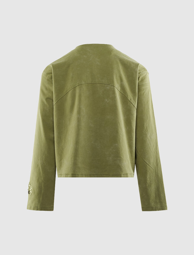 TWILL WASHED JACKET