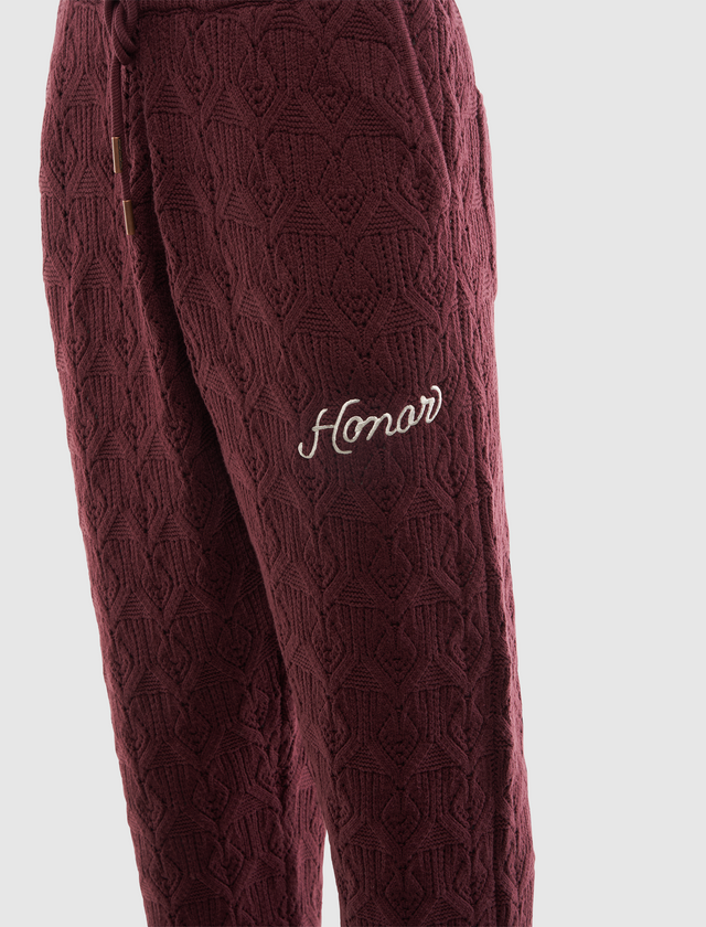 CABLE KNIT PANT