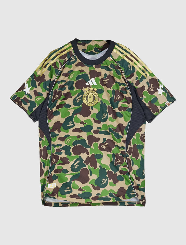 A BATHING APE FOOTBALL JERSEY