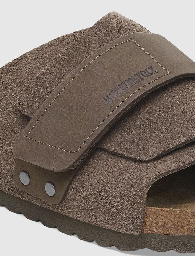KYOTO NUBUCK LEATHER/SUEDE "GRAY"