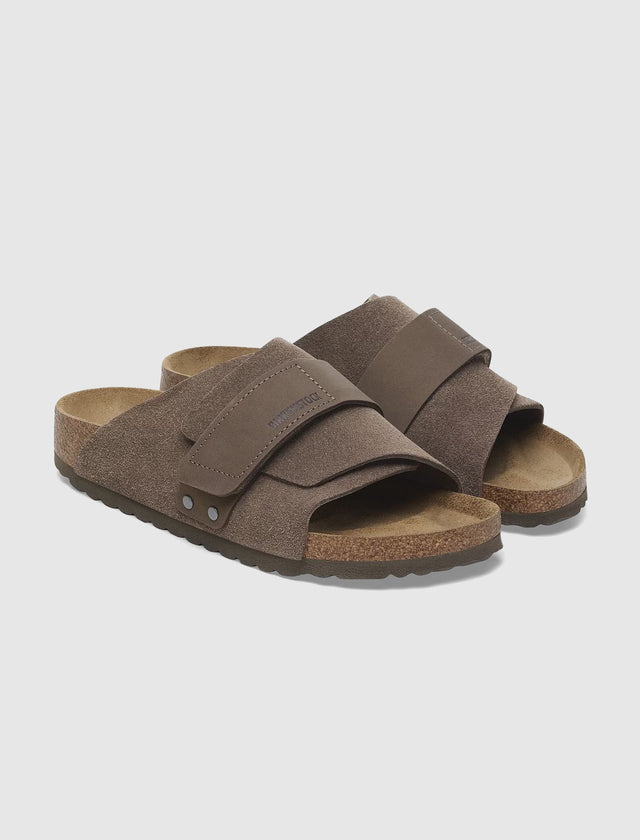 KYOTO NUBUCK LEATHER/SUEDE "GRAY"