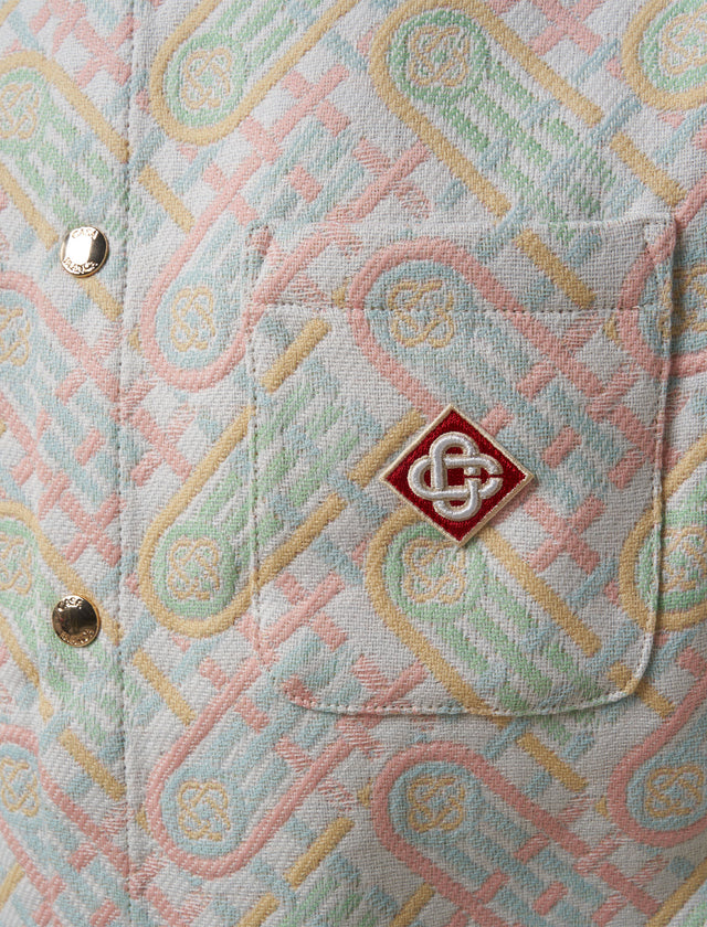 JACQUARD SHIRT JACKET