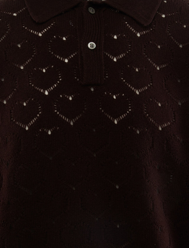 EYELET POLO