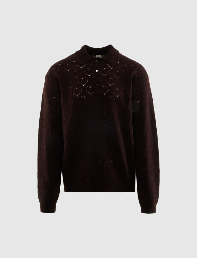 EYELET POLO