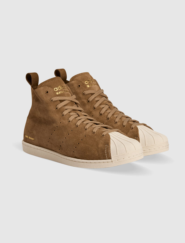 WALES BONNER SUPERSTAR HI "TAN/CREAM"