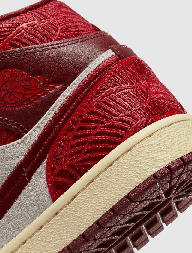 WOMEN'S AIR JORDAN 1 MID "TIKI LEAF"